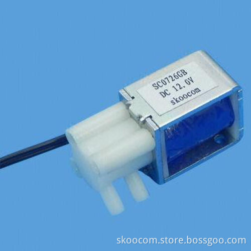 Mini valve for air bed, DC 12V, close